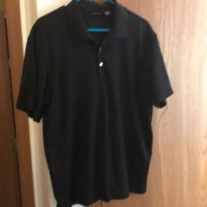 Men’s Black George Golf Size LG Polo Shirt